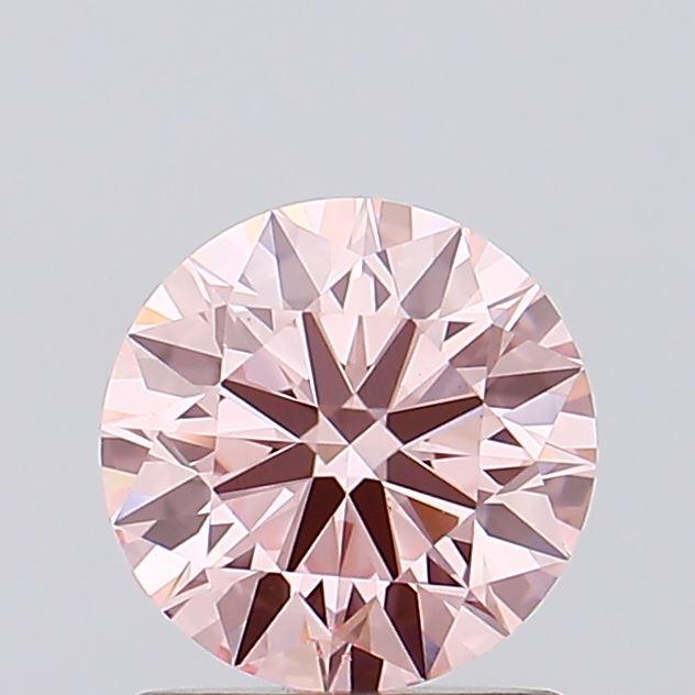 1.03 Ct. Fancy Intense Pink Round Lab Grown Diamond