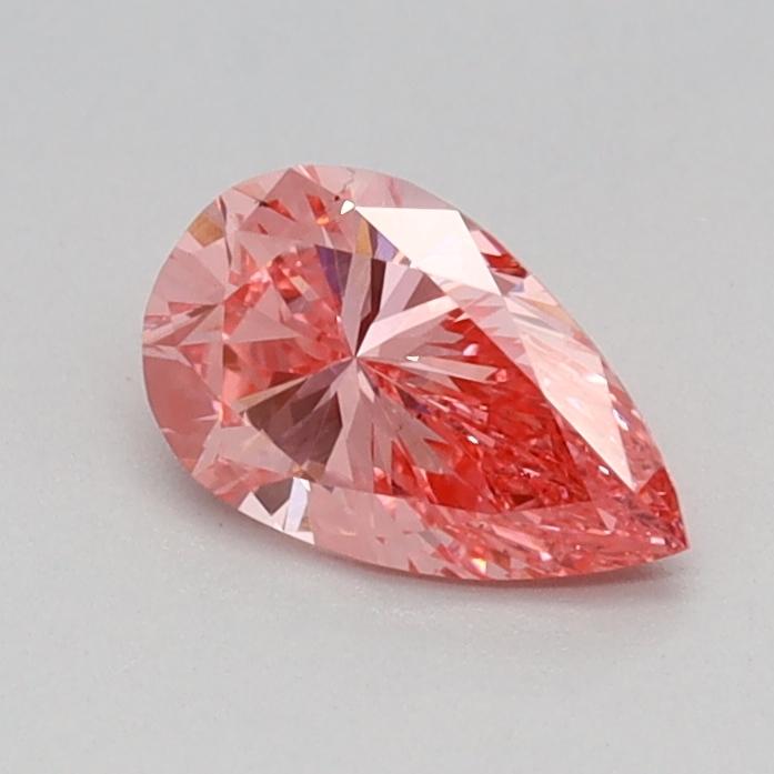 0.42 Ct. Fancy Vivid Pink Pear Lab Grown Diamond
