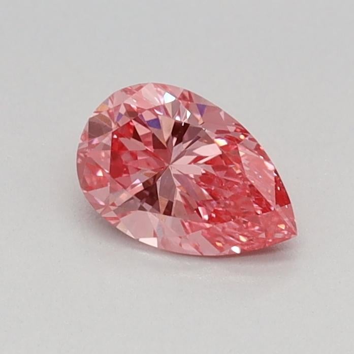 0.31 Ct. Fancy Vivid Pink Pear Lab Grown Diamond