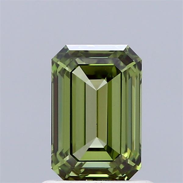 1.02 Ct. Fancy Vivid Green Emerald Lab Grown Diamond