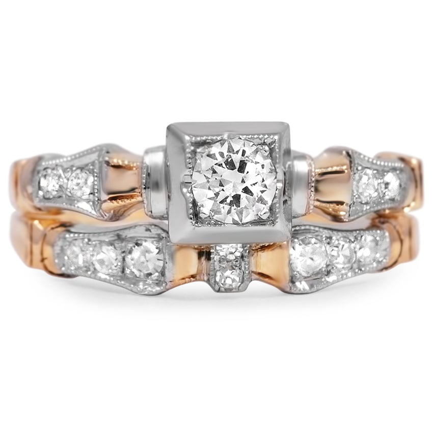 Retro Diamond Vintage Ring
