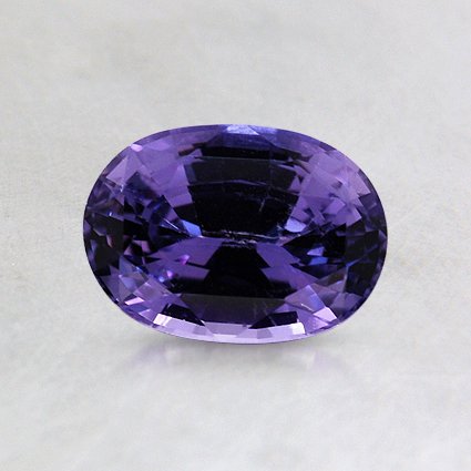 7X5mm Super Premium Purple Oval Sapphire