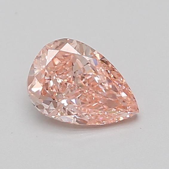 0.78 Ct. Fancy Vivid Pink Pear Lab Grown Diamond