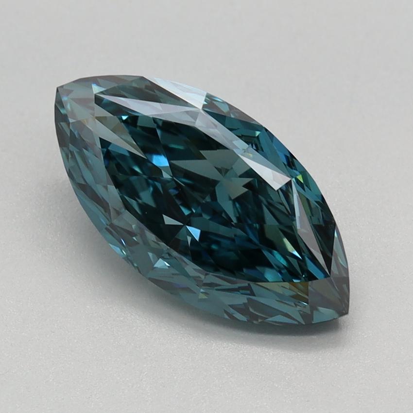 1.75 Ct. Fancy Vivid Blue Marquise Lab Grown Diamond