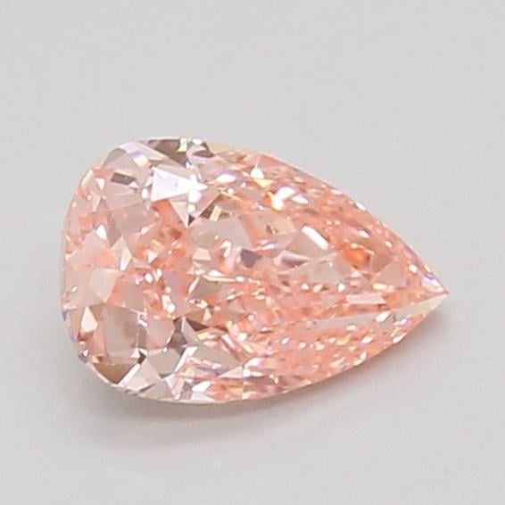 0.92 Ct. Fancy Vivid Pink Pear Lab Grown Diamond