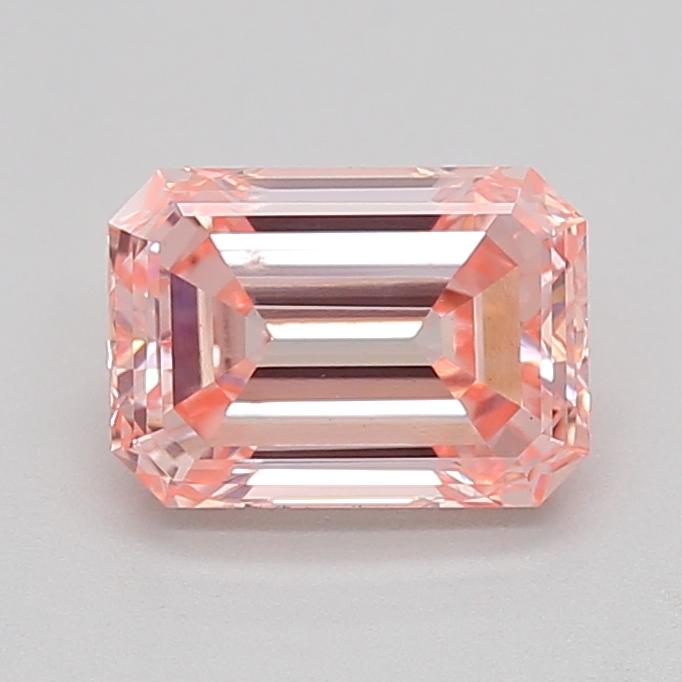 1.05 Ct. Fancy Vivid  Pink Emerald Lab Grown Diamond