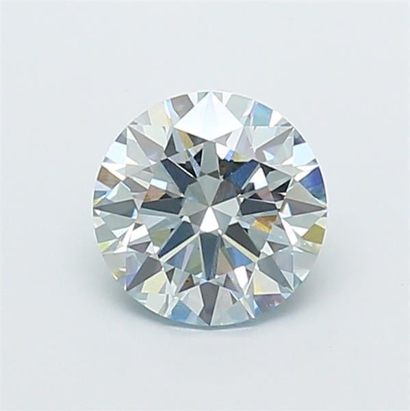 1.60 Ct. Fancy Light  Blue Round Lab Grown Diamond