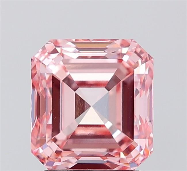 3.03 Ct. Fancy Intense  Pink Emerald Lab Grown Diamond