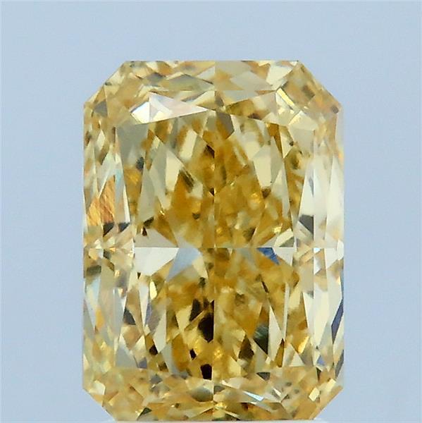 2.09 Ct. Fancy Intense Yellow Radiant Lab Grown Diamond