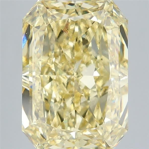 5.03 Ct. Fancy Intense Yellow Radiant Lab Grown Diamond