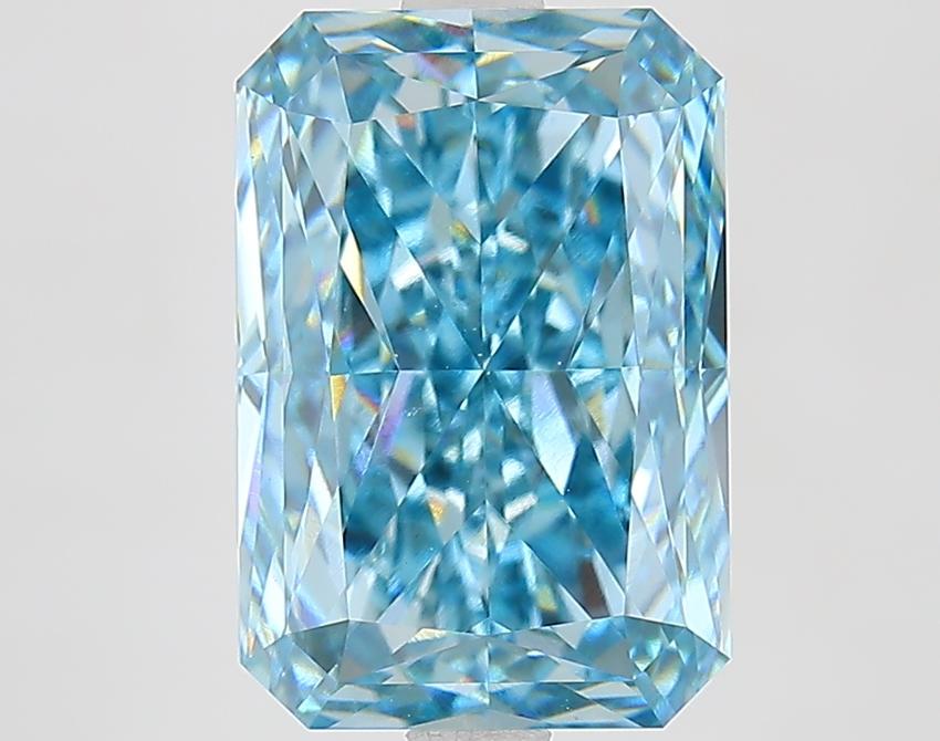 5.01 Ct. Fancy Blue Radiant Lab Grown Diamond