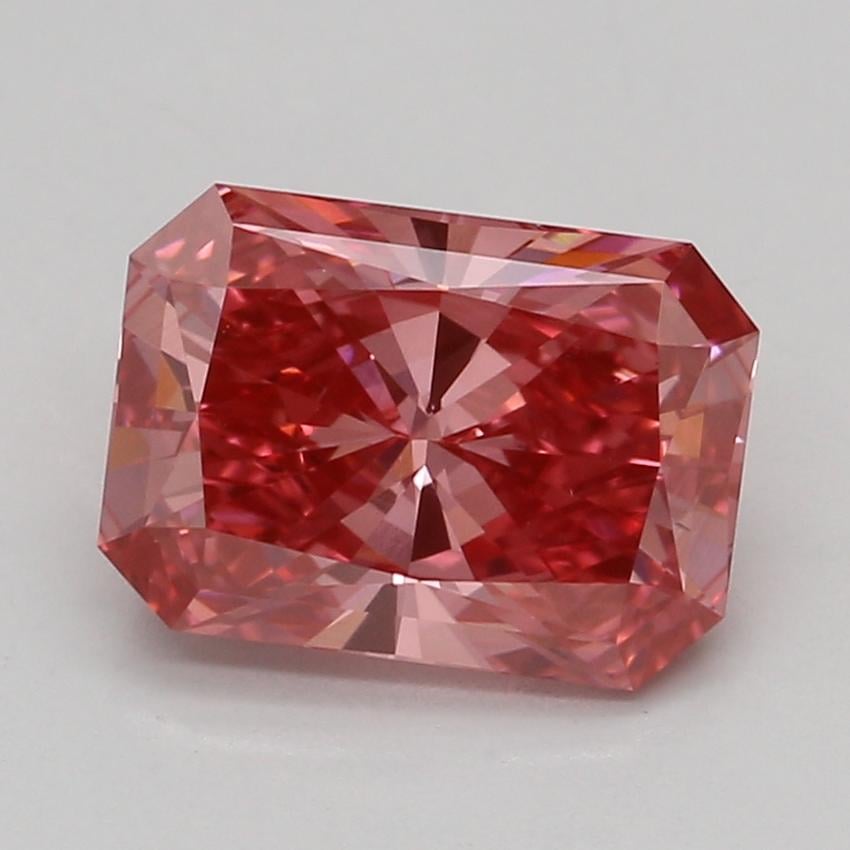 1.02 Ct. Fancy Vivid Pink Radiant Lab Grown Diamond