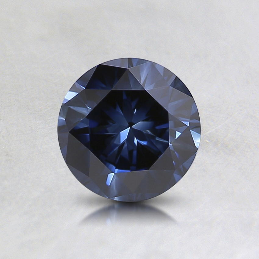 0.64 Ct. Lab Grown Fancy Dark Blue Round Diamond