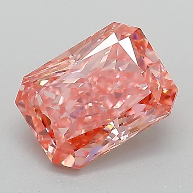 1.02 Ct. Fancy Vivid Yellow Radiant Lab Grown Diamond