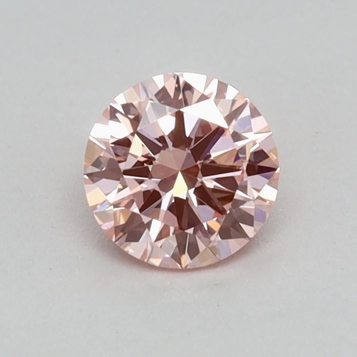 0.35 Ct. Fancy Pink Round Lab Grown Diamond