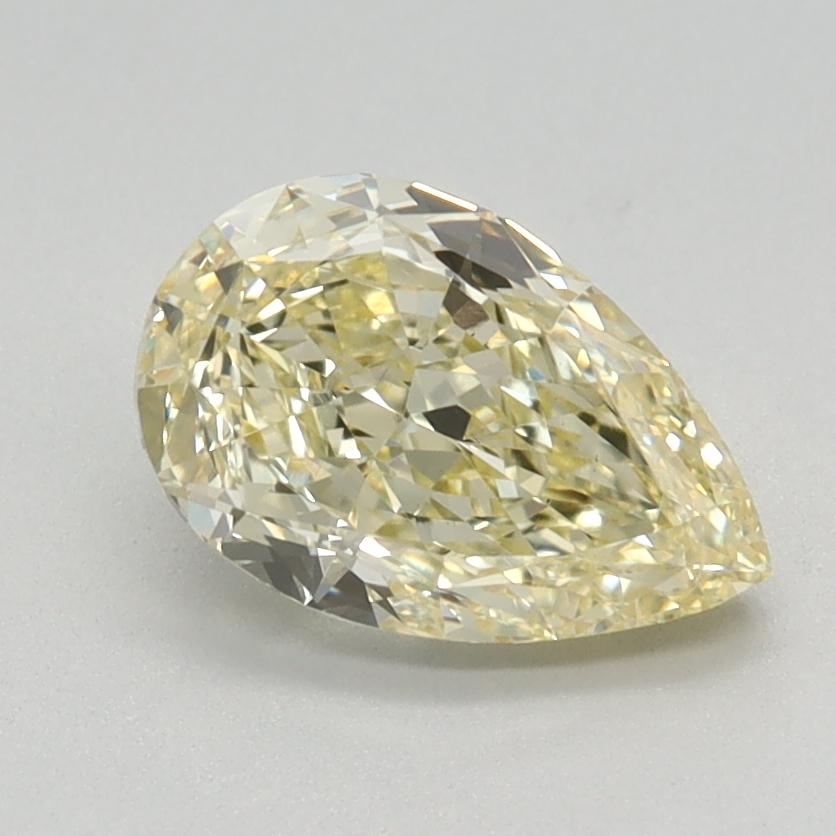 1.11 Ct. Fancy Yellow Pear Lab Grown Diamond