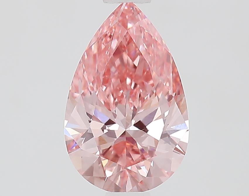 1.01 Ct. Fancy Vivid Pink Pear Lab Grown Diamond