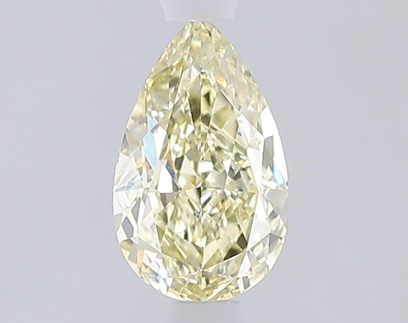 1.09 Ct. Fancy Light  Yellow Pear Lab Grown Diamond
