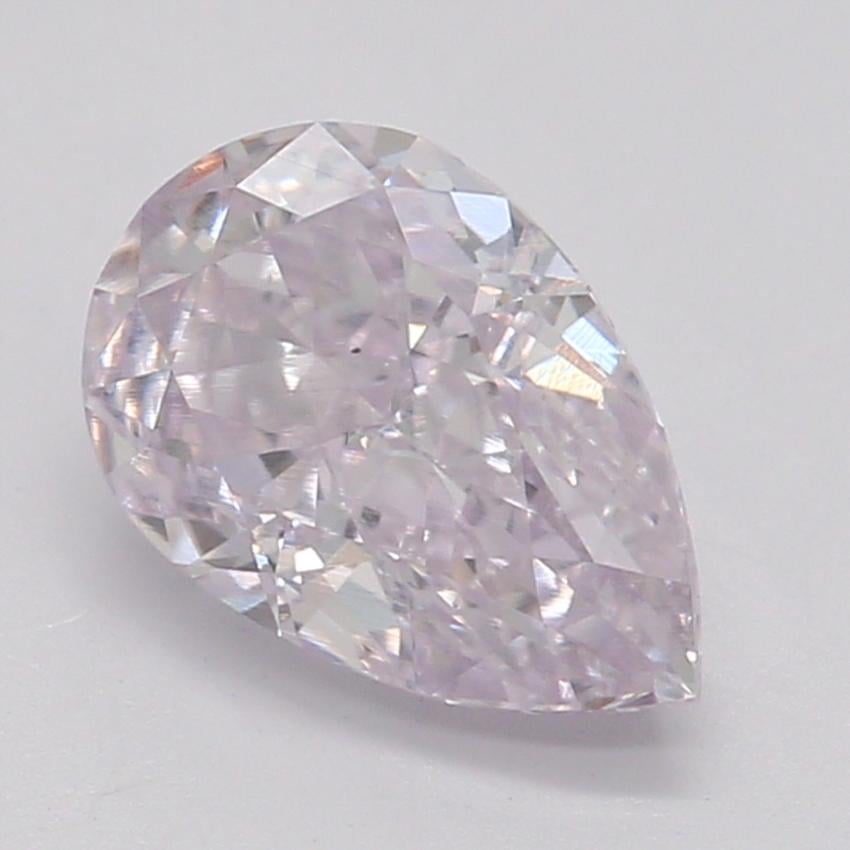 0.70 Ct. Fancy Light Purplish Pink Pear Diamond