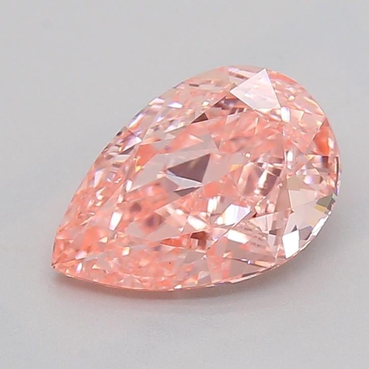 1.50 Ct. Fancy Vivid  Pink Pear Lab Grown Diamond