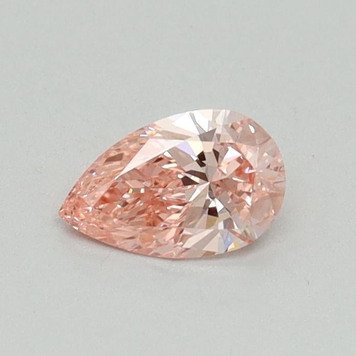 0.31 Ct. Fancy Vivid Pink Pear Lab Grown Diamond