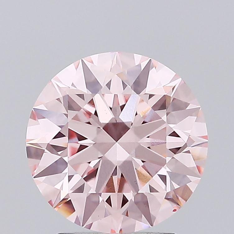 2.31 Ct. Fancy Intense Pink Round Lab Grown Diamond