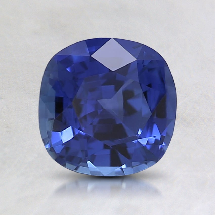 6.5mm Blue Cushion Sapphire