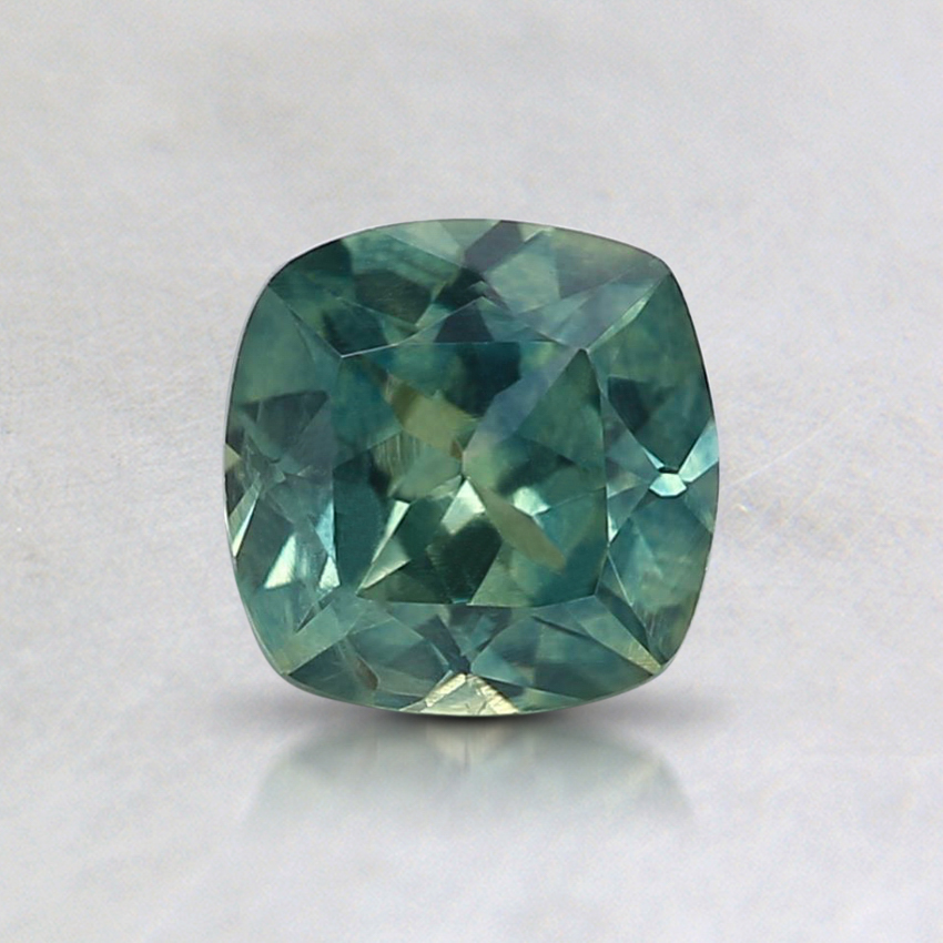 5.4mm Montana Teal Cushion Sapphire