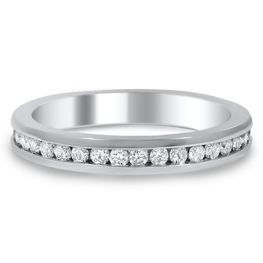 Custom Channel Set Eternity Diamond Ring | Brilliant Earth