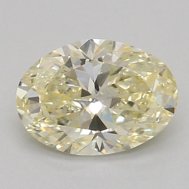 0.52 Ct. Fancy Yellow Oval Lab Grown Diamond