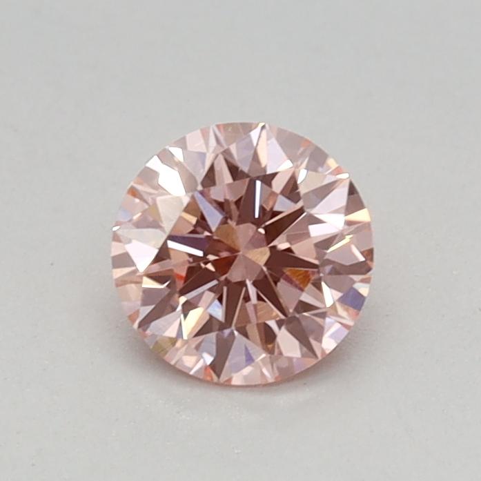 0.35 Ct. Fancy Intense Pink Round Lab Grown Diamond