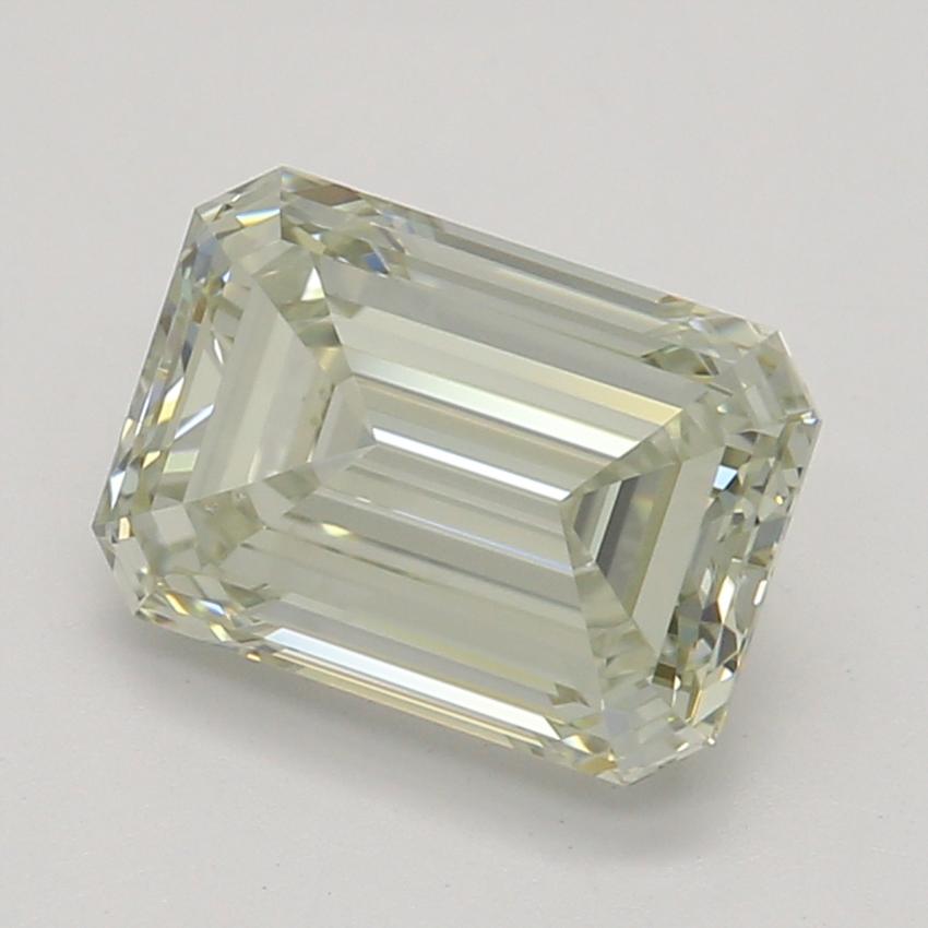 1.00 Ct. Fancy Light Grayish Greenish Yellow Emerald Diamond