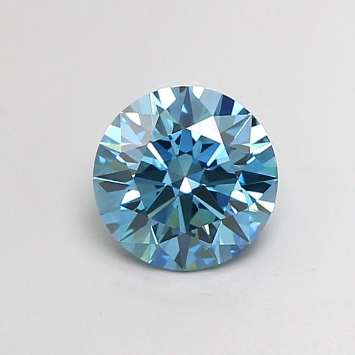 1.50 Ct. Fancy Vivid Blue Round Lab Grown Diamond