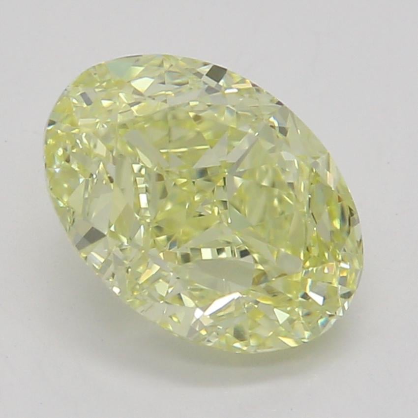 1.11 Ct. Fancy Yellow Oval Diamond