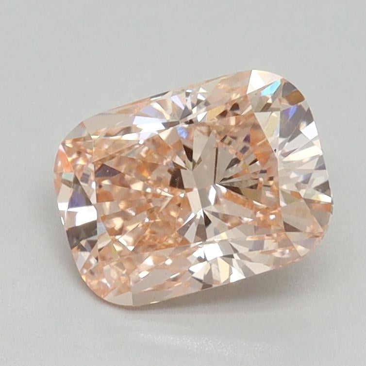 1.34 Ct. Fancy Intense Pink Cushion Lab Grown Diamond