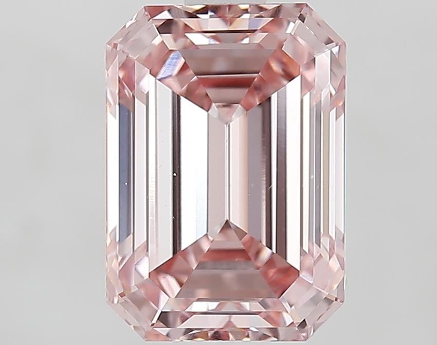 2.53 Ct. Fancy Intense Pink Emerald Lab Grown Diamond