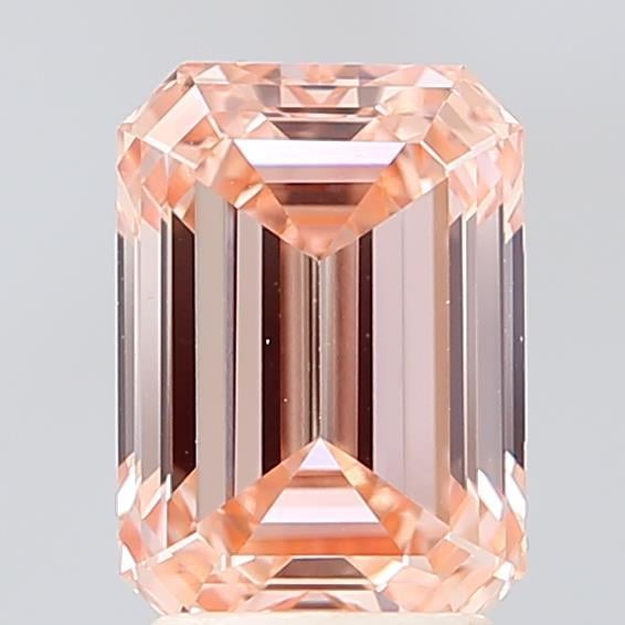 2.51 Ct. Fancy Intense  Pink Emerald Lab Grown Diamond