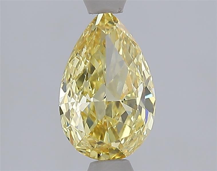 1.09 Ct. Fancy Intense  Yellow Pear Lab Grown Diamond