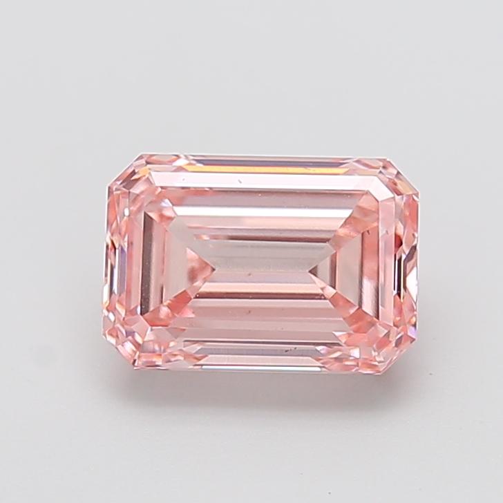 3.01 Ct. Fancy Intense Pink Emerald Lab Grown Diamond