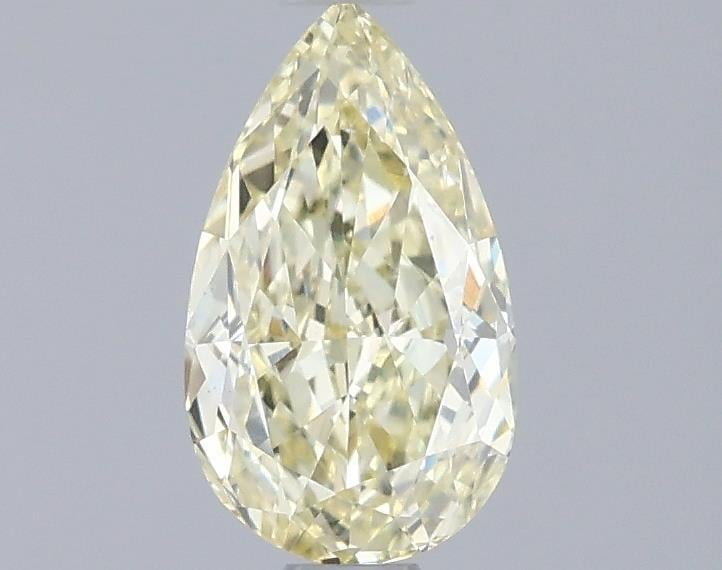 0.98 Ct. Fancy Intense Yellow Pear Lab Grown Diamond