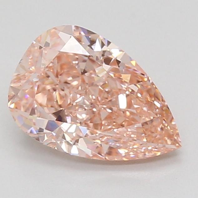 2.05 Ct. Fancy Vivid Pink Pear Lab Grown Diamond