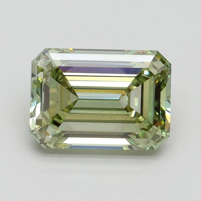 2.12 Ct. Fancy Intense Green Emerald Lab Grown Diamond