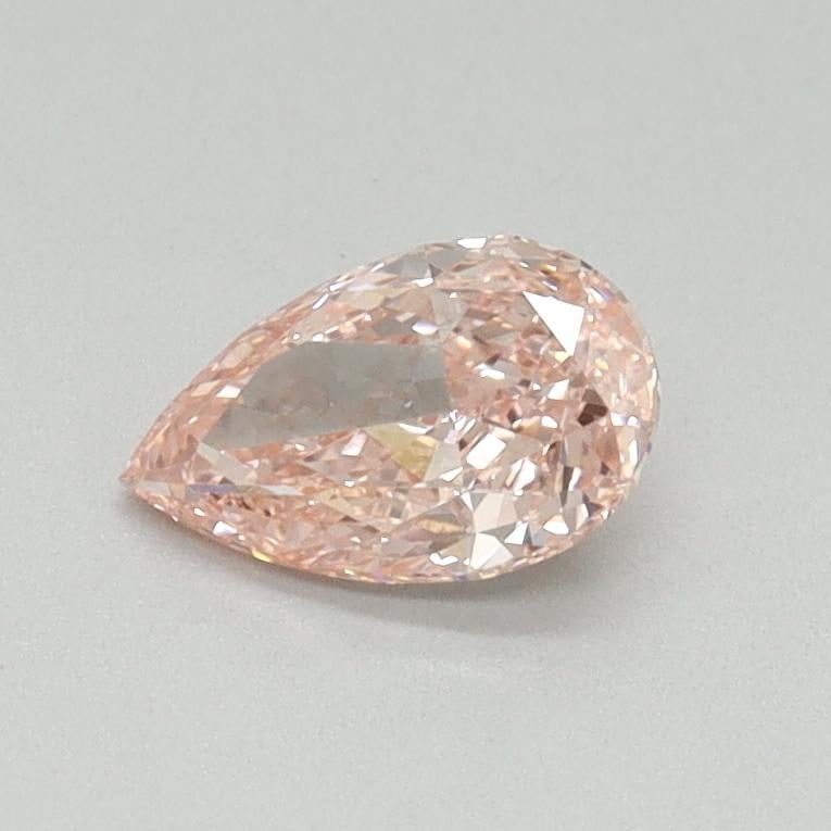 0.50 Ct. Fancy Vivid Pink Pear Lab Grown Diamond