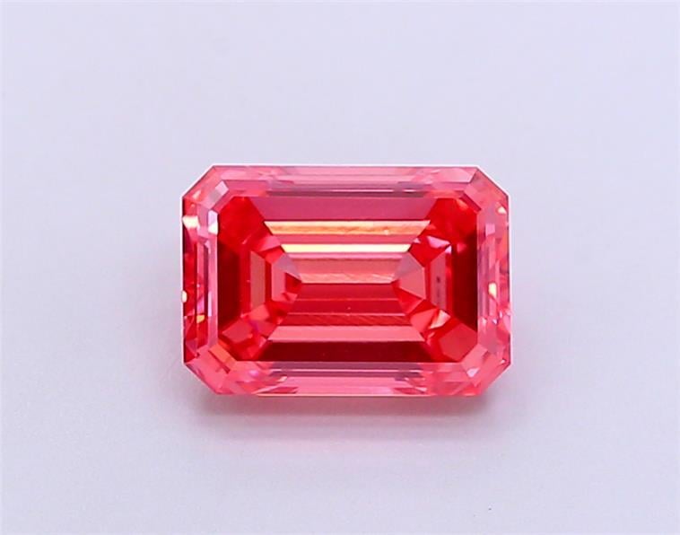 1.50 Ct. Fancy Vivid  Pink Emerald Lab Grown Diamond