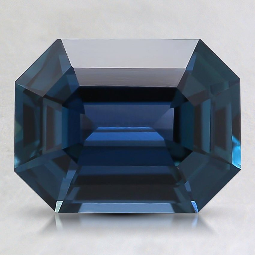 9x7mm Premium Teal Emerald Sapphire