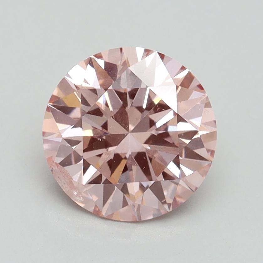 1.50 Ct. Fancy Intense Pink Round Lab Grown Diamond