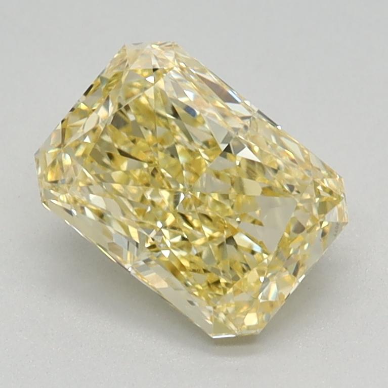1.13 Ct. Fancy Vivid Yellow Radiant Lab Grown Diamond