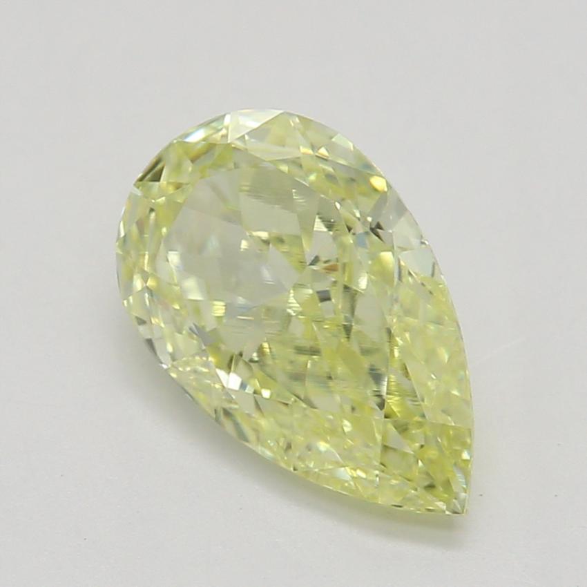 0.81 Ct. Fancy Yellow Pear Diamond