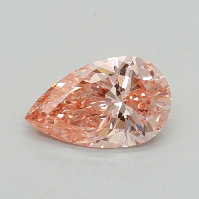 0.46 Ct. Fancy Vivid Pink Pear Lab Grown Diamond