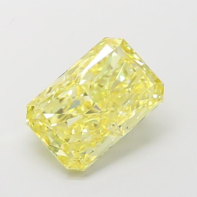 3.03 Ct. Fancy Intense  Yellow Radiant Lab Grown Diamond